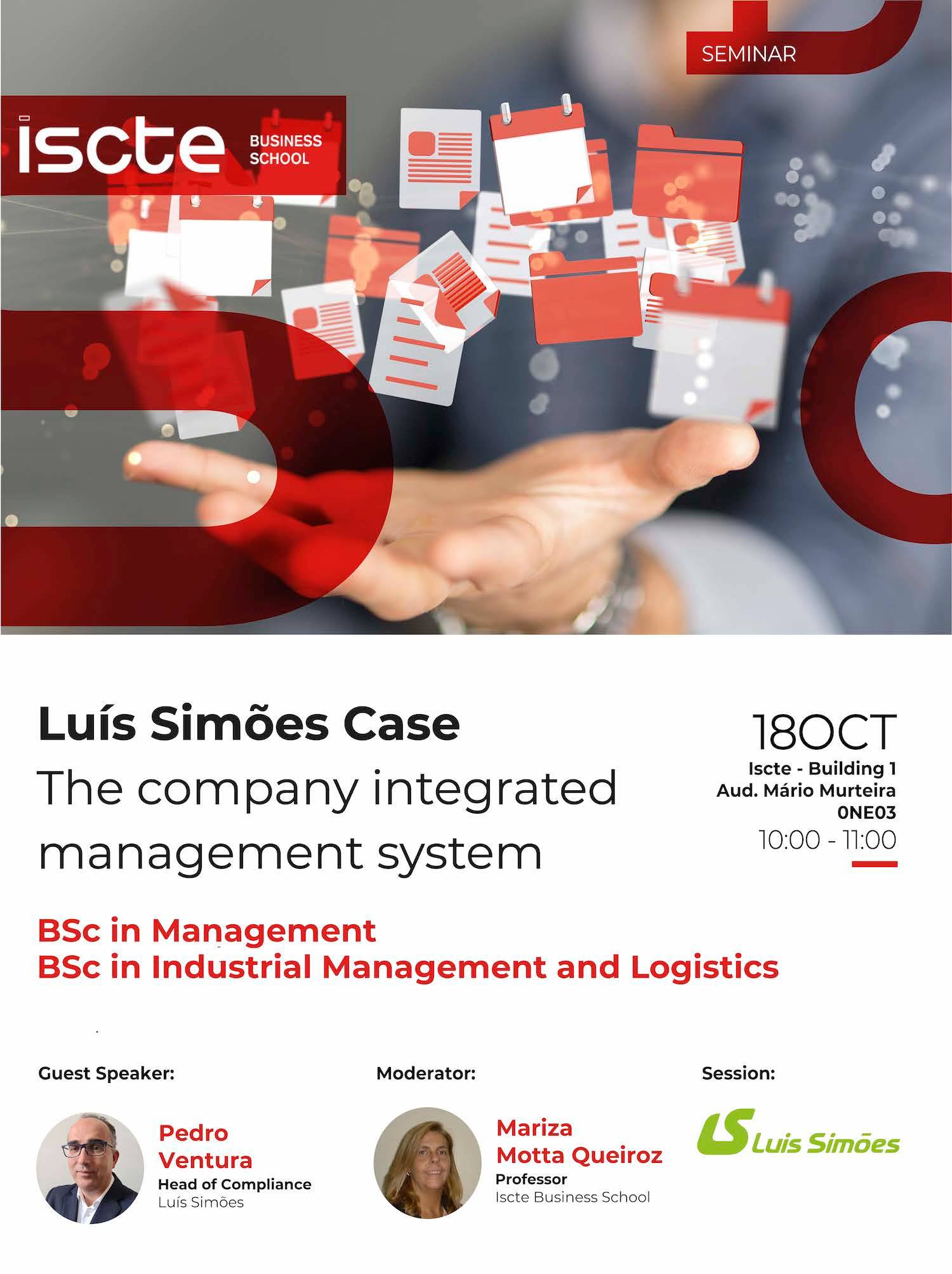 Luís Simões Case  - The company integrated management system