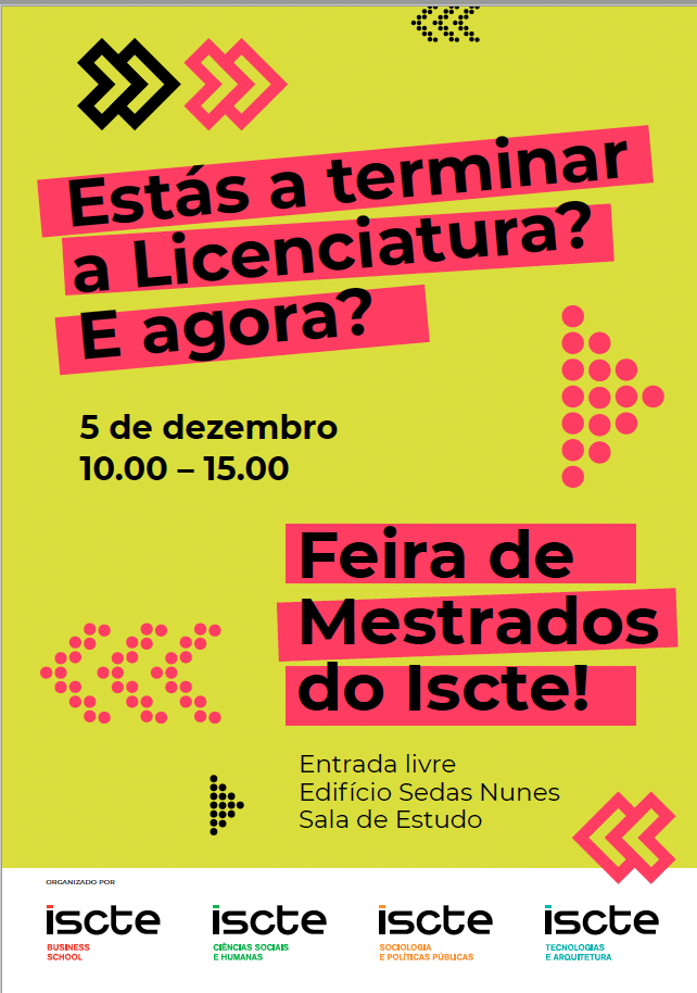 Feira de Mestrados do Iscte
