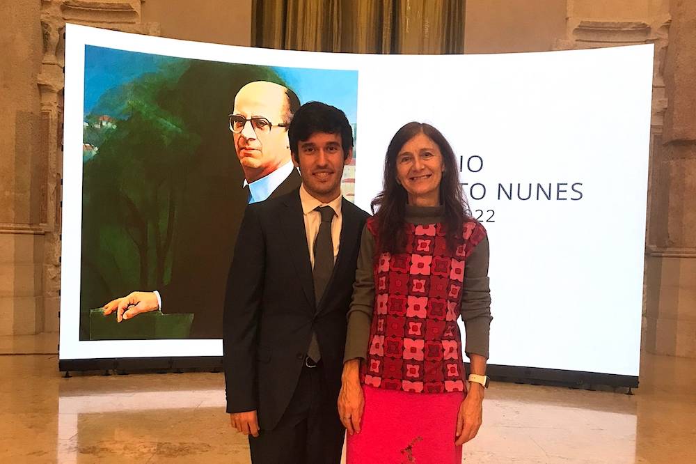 Rui Manuel de Araújo Gomes receives Professor Jacinto Nunes Prize from Banco de Portugal