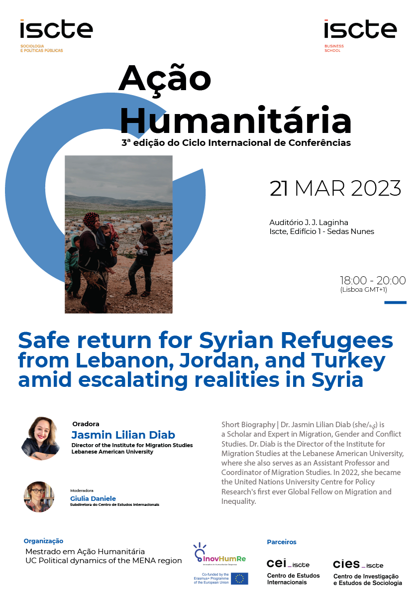 3ª Edição do Ciclo Internacional de Conferências em Ação Humanitária