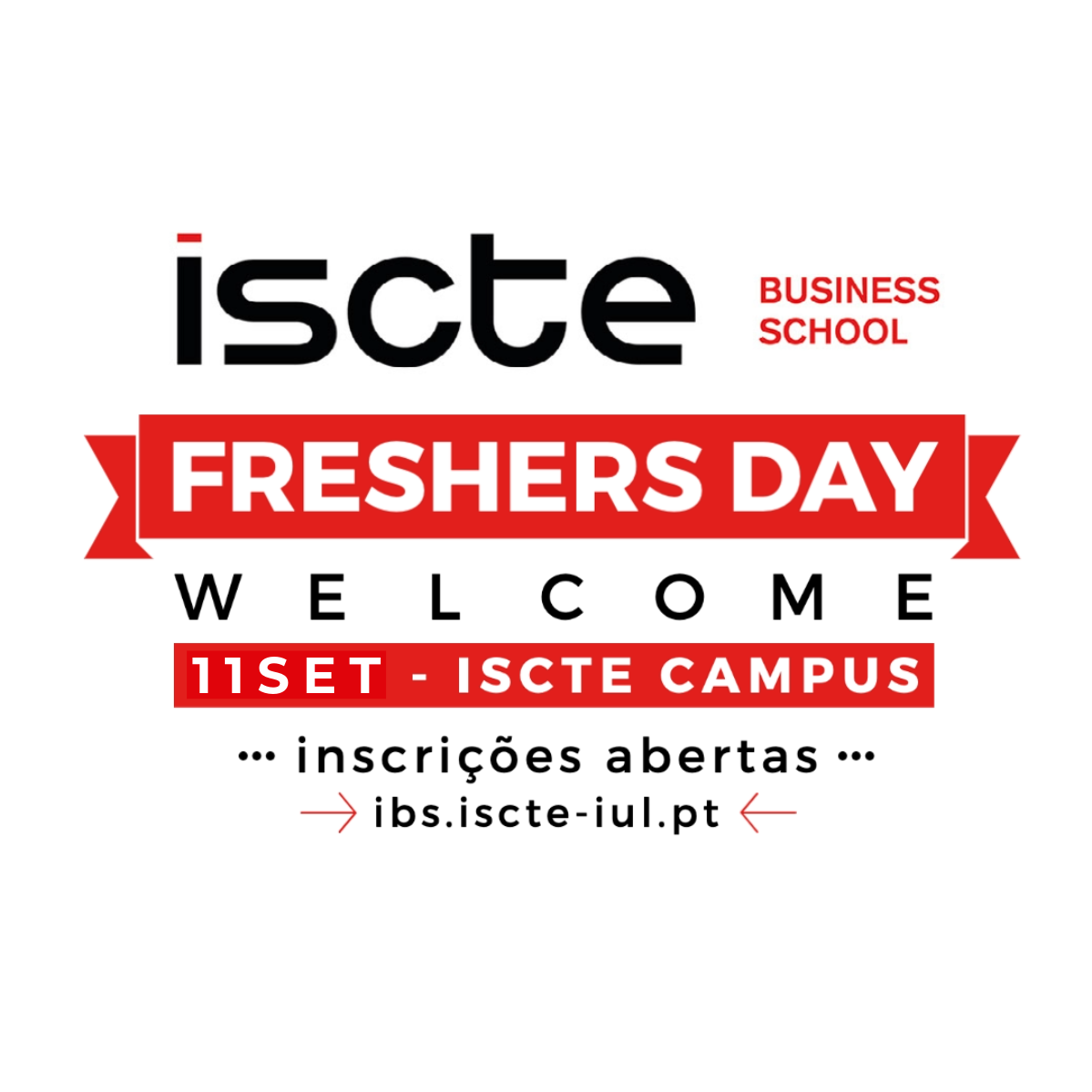 FRESHERS DAY'23 - Welcome das Licenciaturas da Iscte Business School