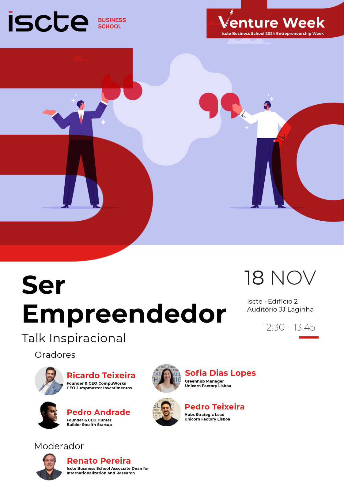 Talk Inspiracional Venture Week 2024