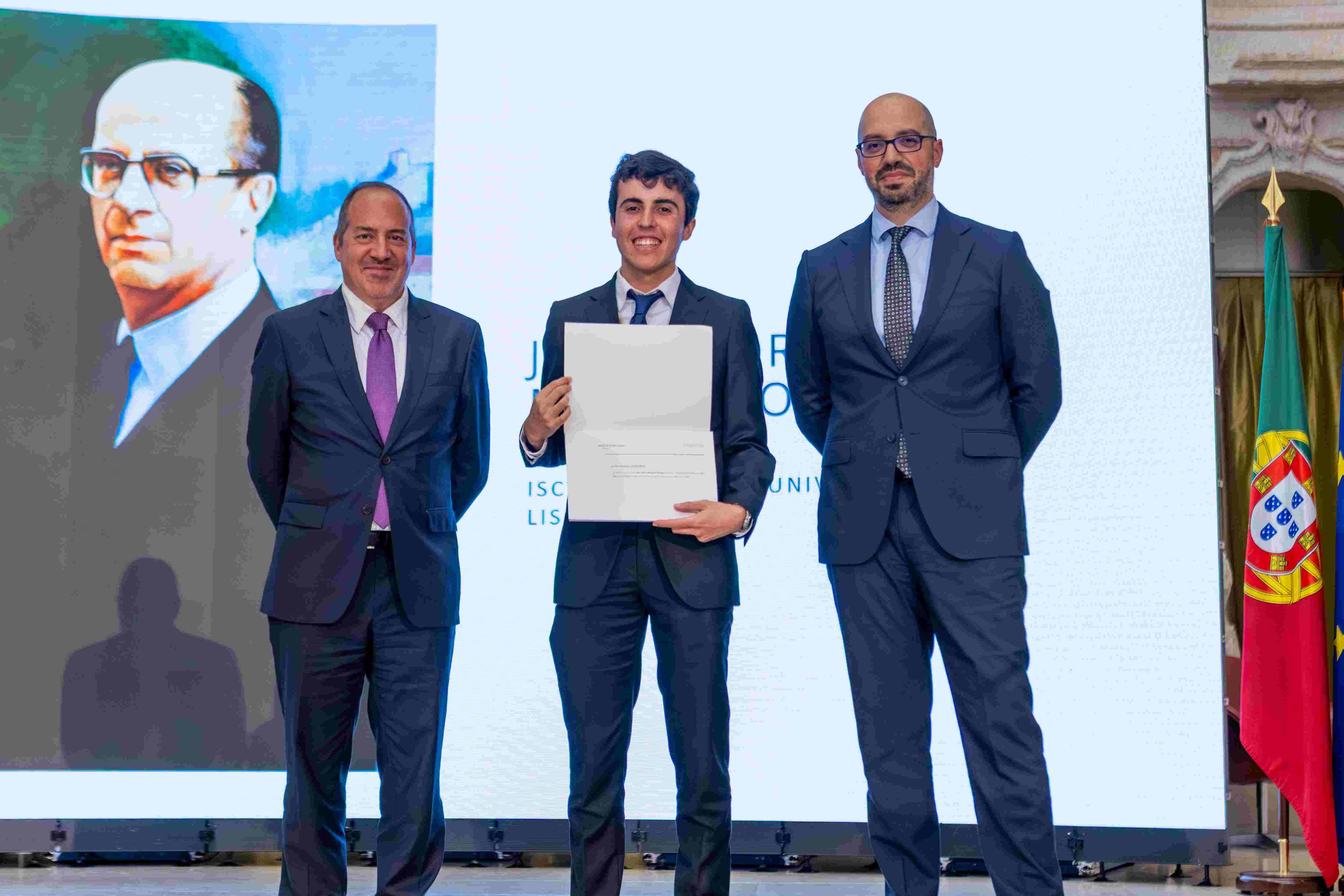 Estudante da Iscte Business School distinguido com o Prémio Professor Jacinto Nunes atribuído pelo Banco de Portugal